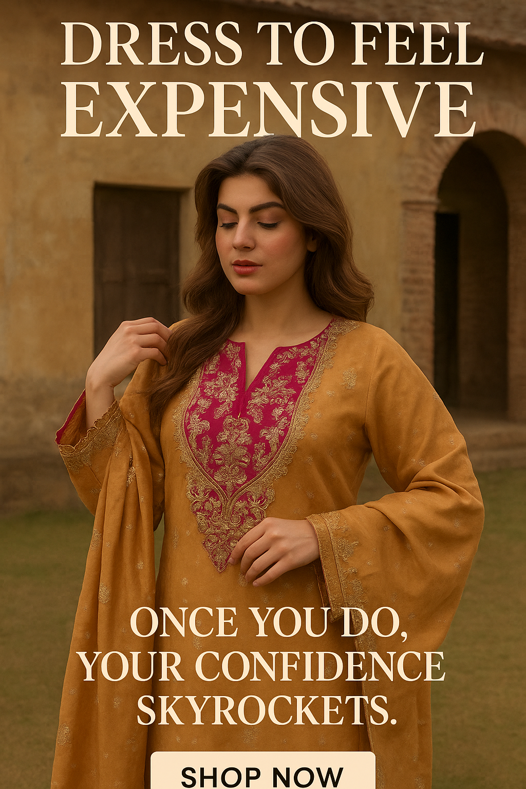 Drape Yourself in Prestige